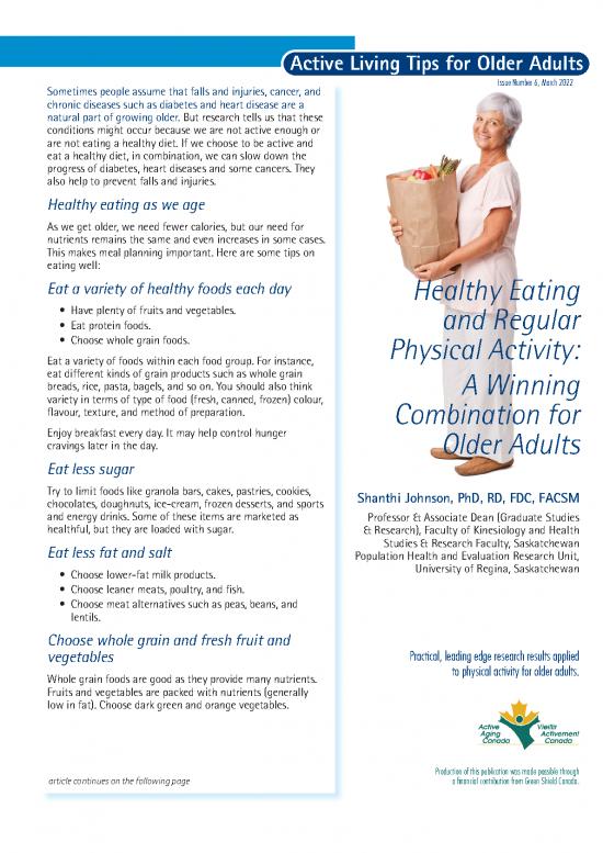 picture1_Regular Diet Pdf 149776 | Healthy Eating And Physical Activity For Older Adults