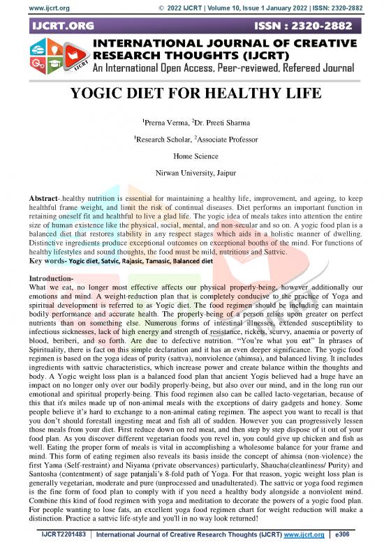 picture1_Science Of Nutrition Pdf 149250 | Ijcrt2201483