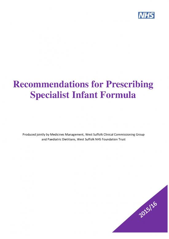 picture1_Nutrition Information Pdf 150638 | Infant Formula Prescribing Recommendations 1516