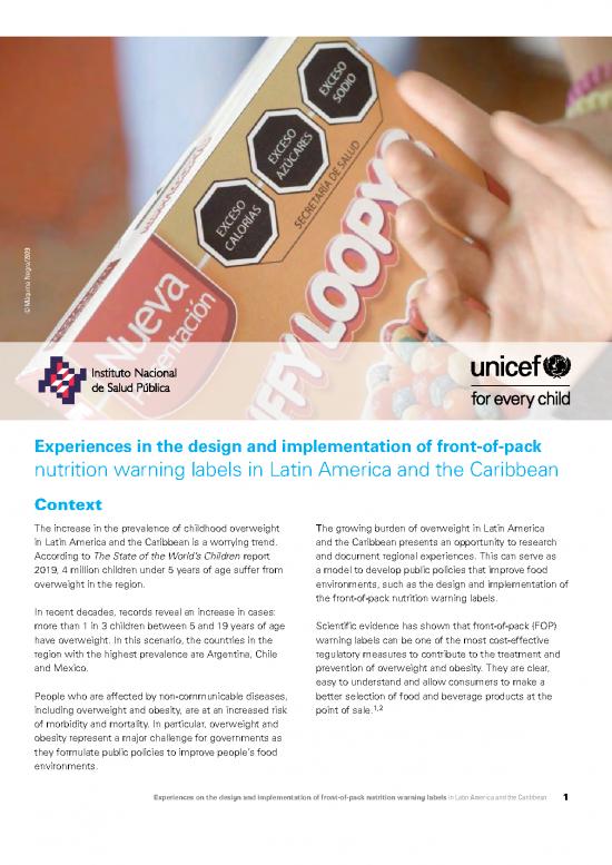 picture1_Public Nutrition Pdf 148711 | Labeling Regional Experiences