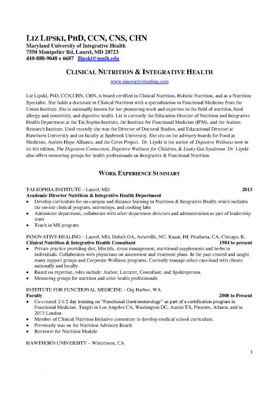 picture1_Nutrition Research Pdf 149957 | Liz Lipski Cv