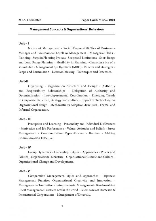 picture1_Learning Environment Pdf 150542 | Mba Managementconceptsorganisationalbehaviour 1styear