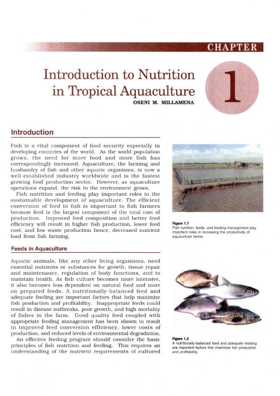 picture_Production Pdf 149570 | Millamenaom2002 Introduction To Nutrition In Tropical Aquaculture