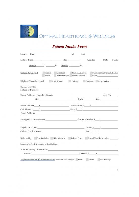 picture1_Pharmacy Pdf 149474 | New Patient Medical Intake Form 1