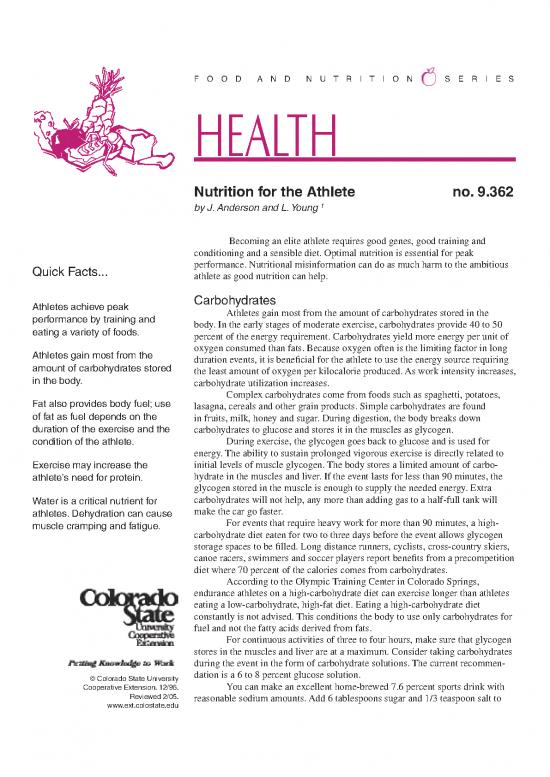 picture1_Nutrition Therapy Pdf 148178 | Nutrition For The Athlete