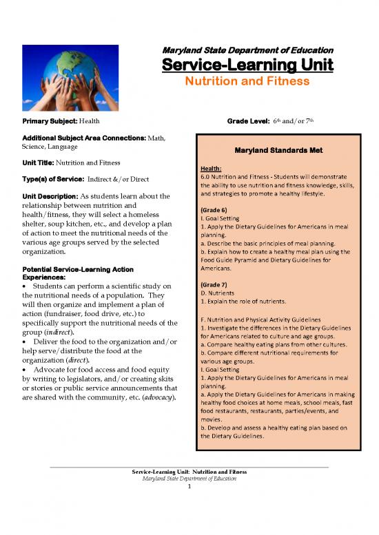 picture Fitness Nutrition Pdf 149375 | Nutritionandfitness