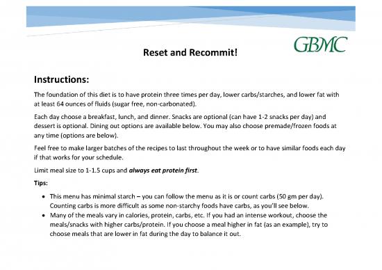picture1_Patient Binder Reset Recipes And Convenience Foods