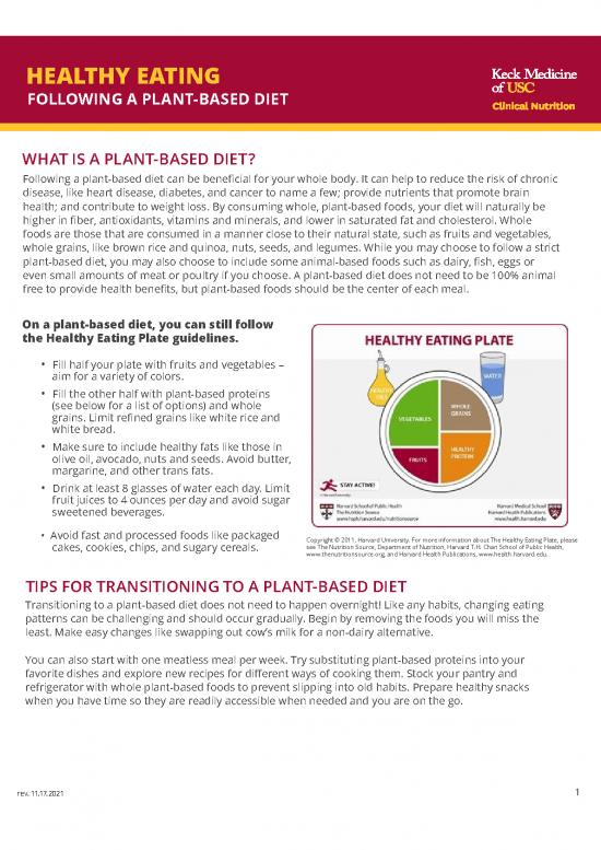 picture1_Cancer Diet Pdf 148309 | Plant Based Diet Clinical Nutrition