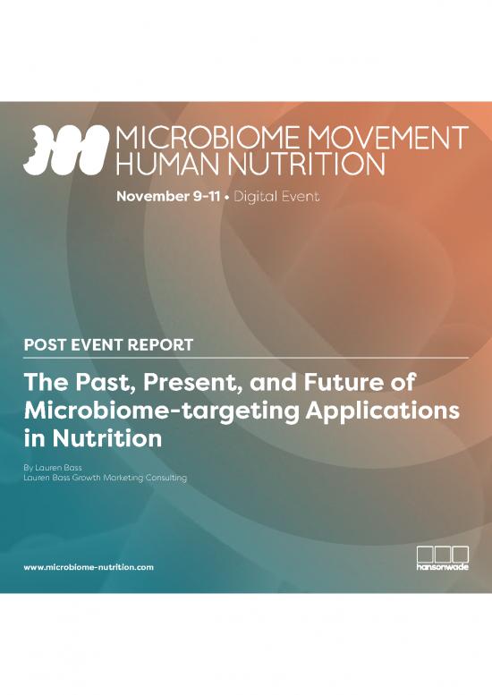 picture_Nutrition Research Pdf 149405 | Post Event Report 2019