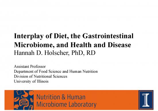 picture1_Nutrition Research Pdf 149215 | Presentation Slides Hannah Holscher 2 23 2017 Food Nutrition And Health Update