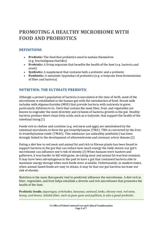 picture1_Fermentation Pdf 150621 | Promoting A Healthy Microbiome With Food And Probiotics
