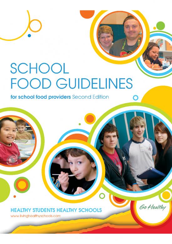 picture Nutrition Therapy Pdf 148171 | Publications Pdf Healthyliving Healthyeating Schoolchildren