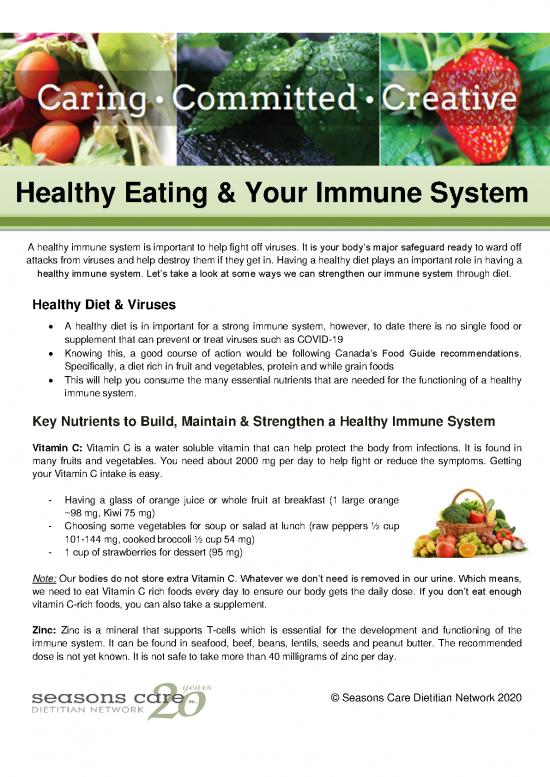 picture1_Food Guide Pdf 148923 | Sc  Healthy Eating & Your Immune System