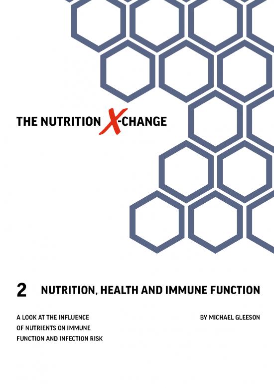 picture_The Nutrition X Change Vol 2 Nutrition Health And Immune Function