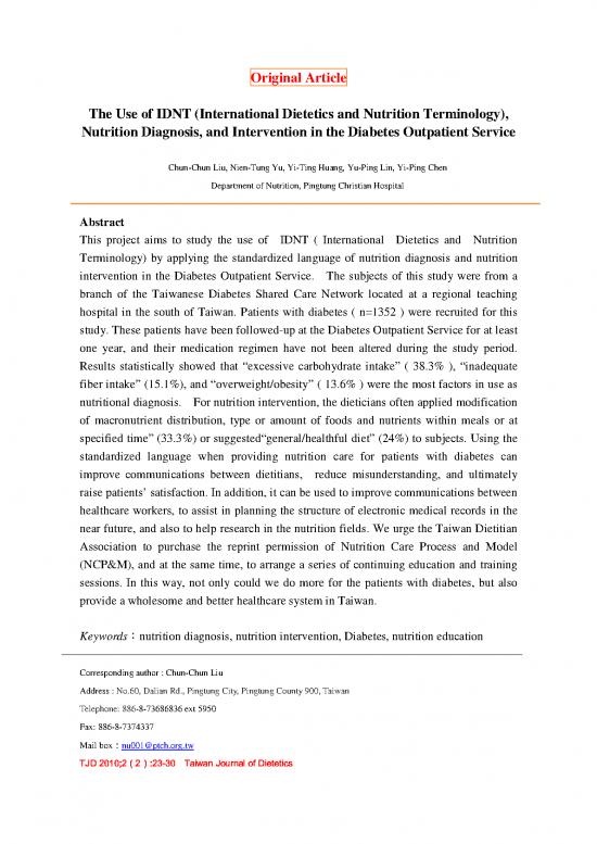 picture_Nutrition Diagnosis Pdf 148782 | Tjd 2 2 2