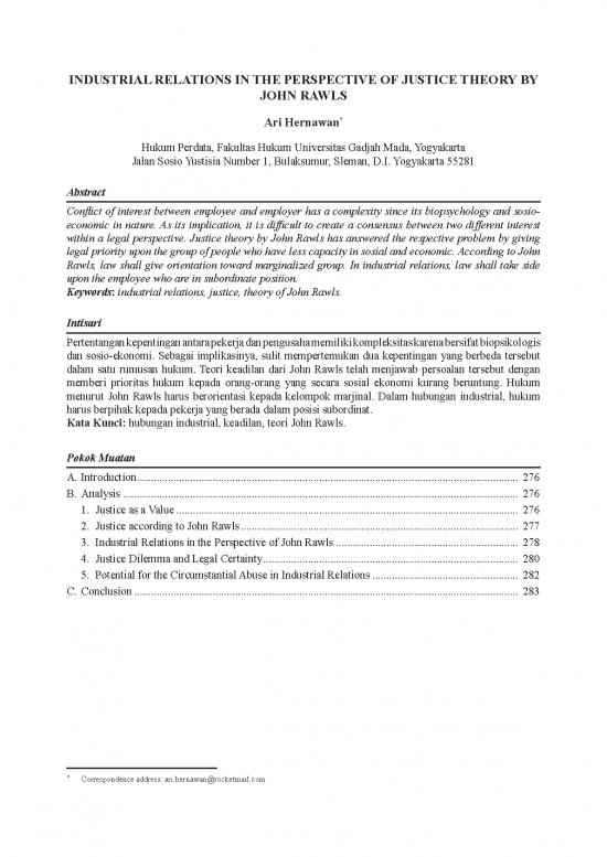 picture_Justice Pdf 152865 | 40626 Id Industrial Relations In The Perspective Of Justice Theory By John Rawls