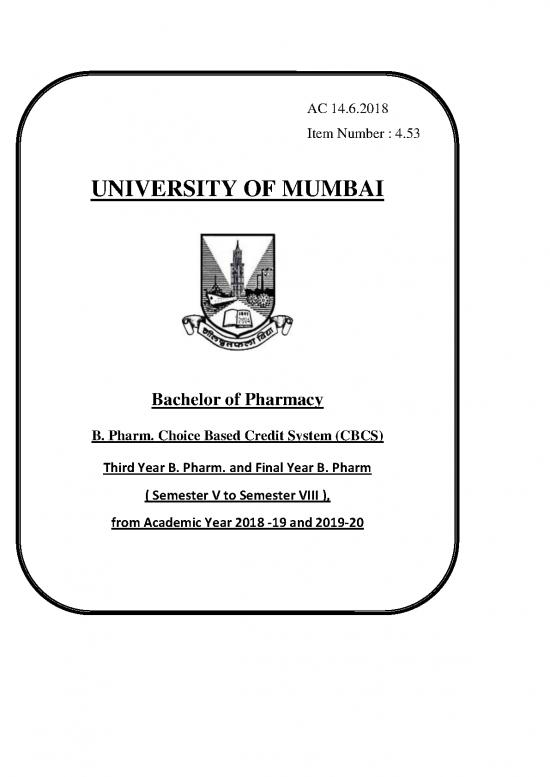 picture1_Pharmacy Pdf 151948 | 57 Download Final Year B Pharm Cbcs Syllabus