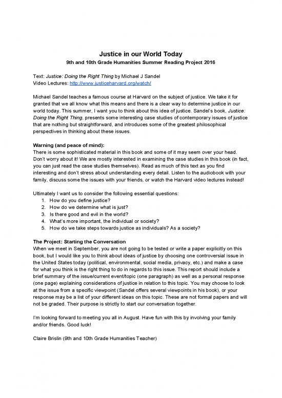 picture_Justice Pdf 153071 | 9th And 10th Grade Summer Reading
