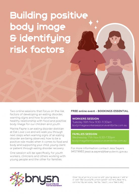 picture_Marina Payne Dietitian 151738 | Bnysn Flyer Building Positive Body Image