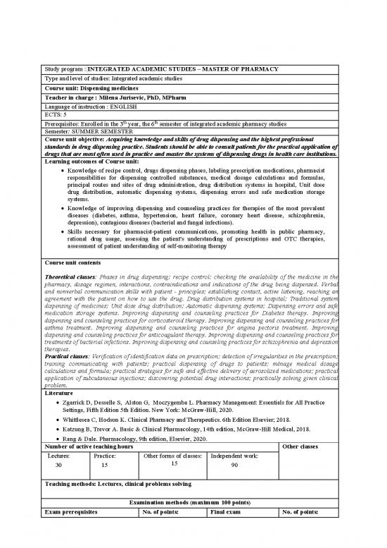 picture_Pharmacy Pdf 152010 | Dispensing Medicines