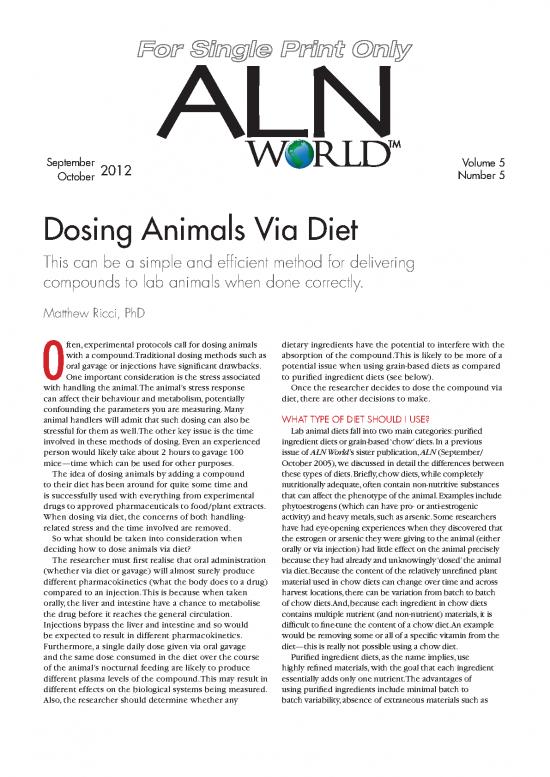 picture_Dosing Animals Via Diet Eprint