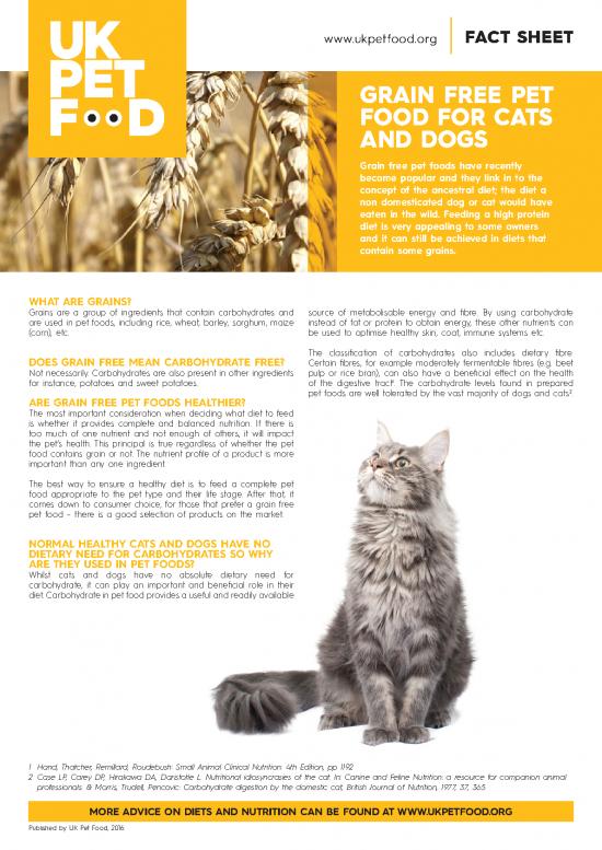 picture1_Grain Free Pet Foods For Cats And Dogs