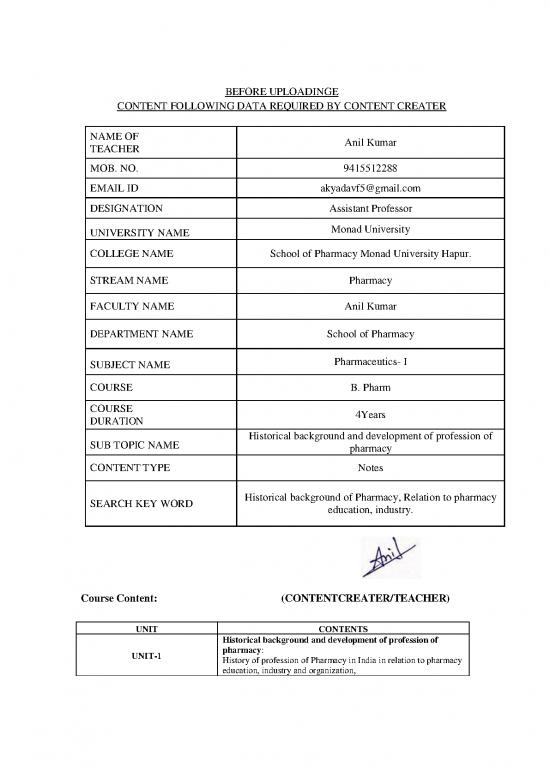 picture_Pharmacy Pdf 152093 | Historical Background And Development Of Profession Of Pharmacy