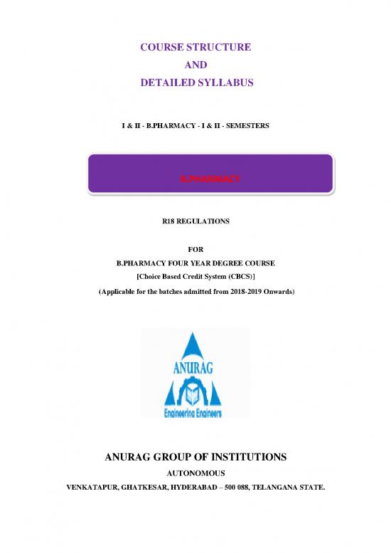 picture_Pharmacy Pdf 151915 | I Ii Pharm R18 Syllabus Book
