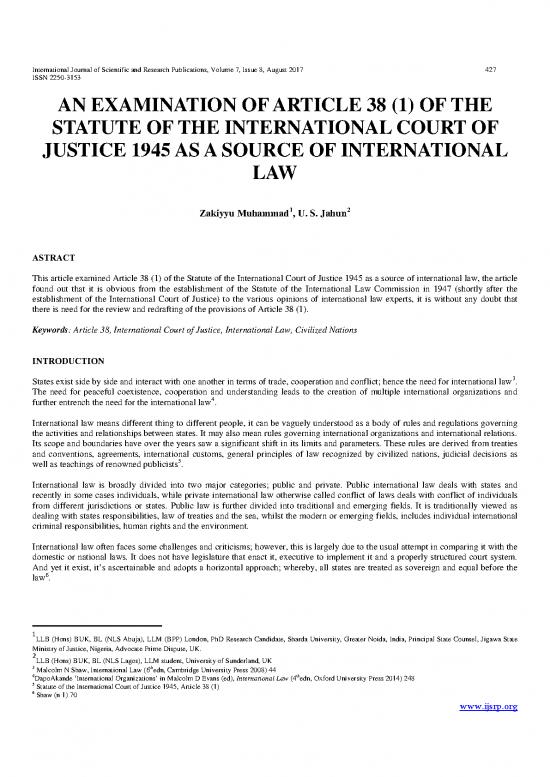 picture Justice Pdf 153181 | Ijsrp P6851