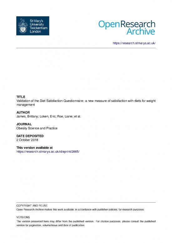 picture1_Measure Pdf Online 150987 | James Et Al 2018 Obesity Science %26 Practice