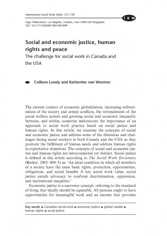 picture Social Justice Theory Pdf 152796 | Lundy And Wormer Social And Economic Justice Human Rights And Peace