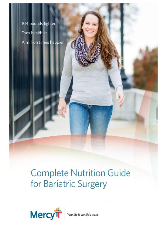 picture_Medical Nutrition Pdf 151306 | Mercy Bariatric Nutrition Booklet