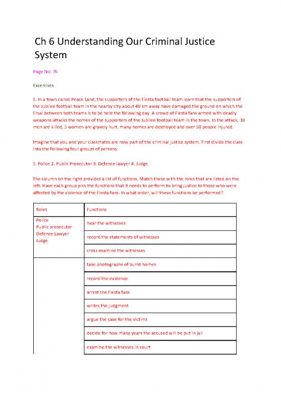 picture Justice Pdf 152873 | Ncert Solutions For Class 8 Social And Political Life Chapter 6 Understanding Our Criminal Justice System