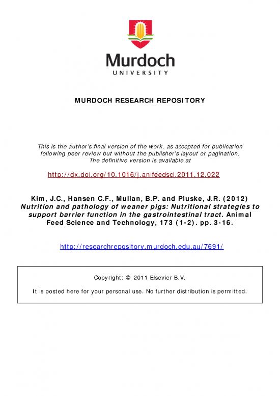 picture Science Of Nutrition Pdf 150991 | Nutrition And Pathology Of Weaner Pig