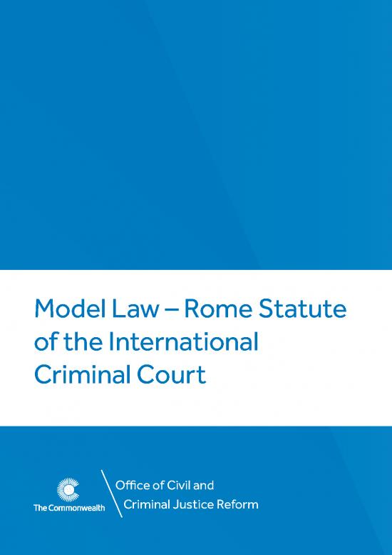 picture Justice Pdf 152921 | P15370 Rol  Model Rome Statute