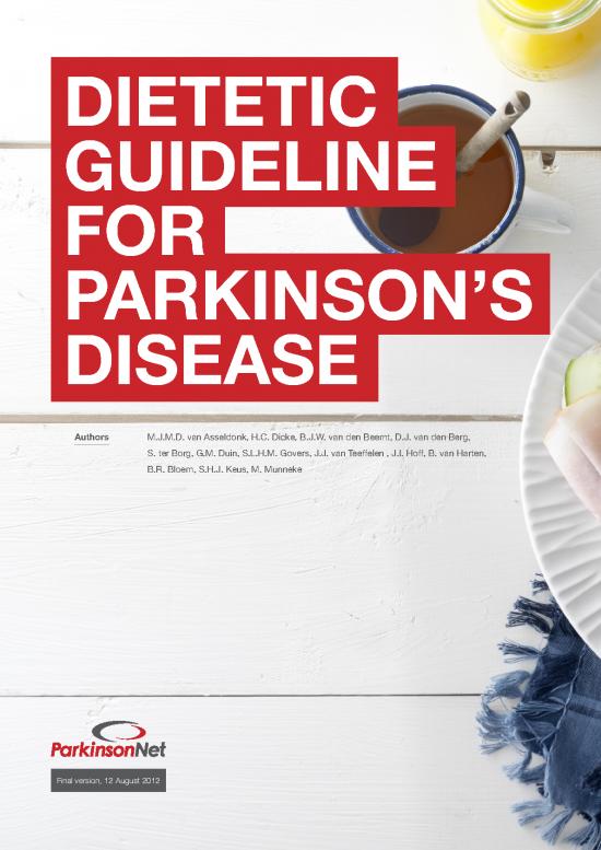 picture1_Parkinson1614 Guideline Nutrition A4 Eng