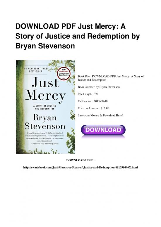 picture_Just Mercy Pdf 152753 | Pdf Just Mercy A Story Of Justice And Redemption Zip Wj211728