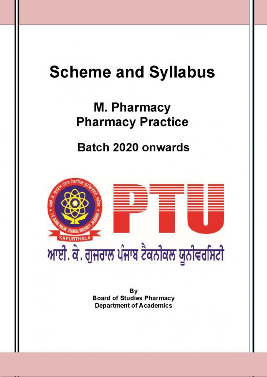 picture Pharmacy Pdf 152153 | Pharm Pharmacy Practice Batch 2020 Onward