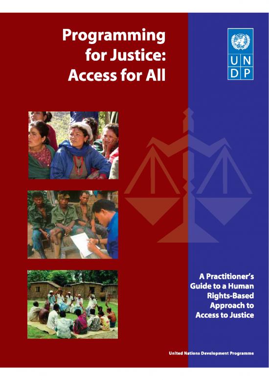 picture_Justice Pdf 153043 | Undp   Programming For Justice   Access For All