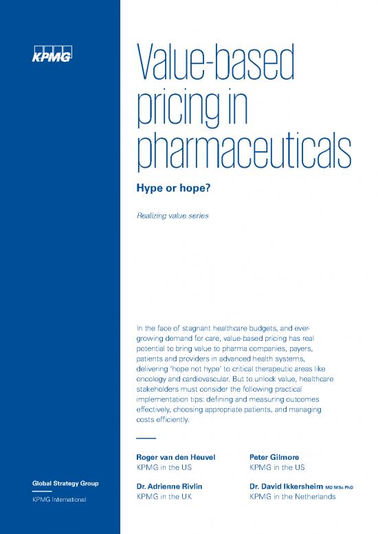 picture1_Pharmaceuticals Pdf 151942 | Value Based Pricing In Pharmaceuticals