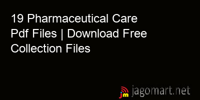 picture 19 Pharmaceutical Care Pdf Files | Download Free Collection Files