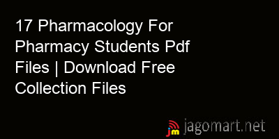 picture 17 Pharmacology For Pharmacy Students Pdf Files | Download Free Collection Files