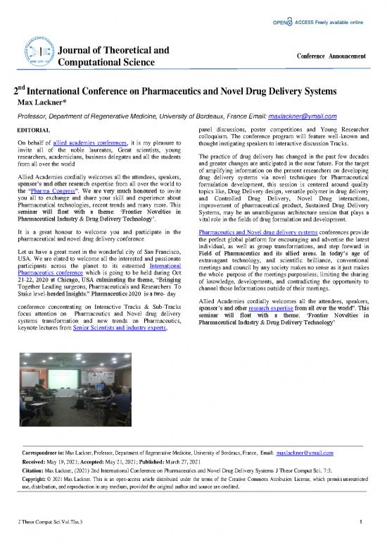 picture1_2nd International Conference On Pharmaceutics And Novel Drug Delivery Systems