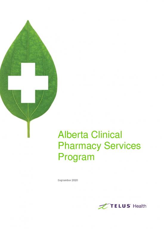 picture_Pharmacy Pdf 153407 | Alberta Clinical Pharmacy Services Program 2020