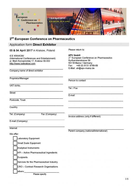 picture1_One Person Company Pdf 154627 | Applicationform Exhibition 2017 Direct Exhibitors