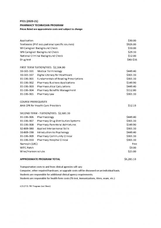 picture_Fy21 Pht Program Cost Sheet