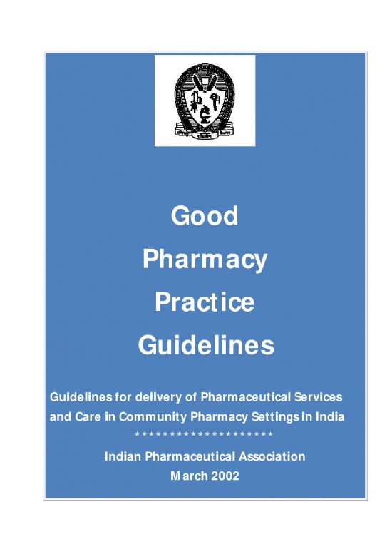 picture_Community Pharmacy Practice Pdf 153805 | Gpp Manua 1