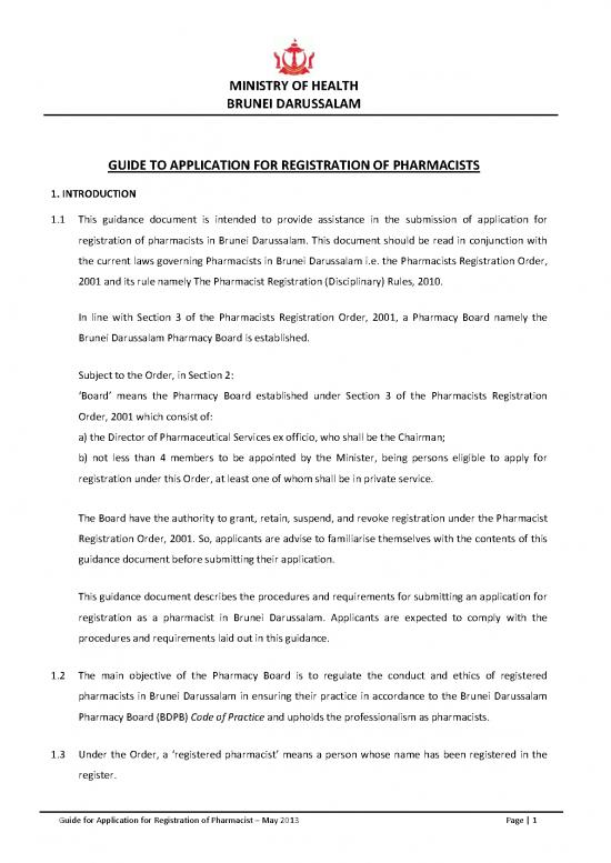 picture_Guide To Application For Registration Of Pharmacists