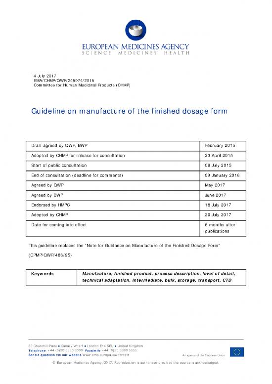 picture1_Guideline Manufacture Finished Dosage Form Revision 1 En