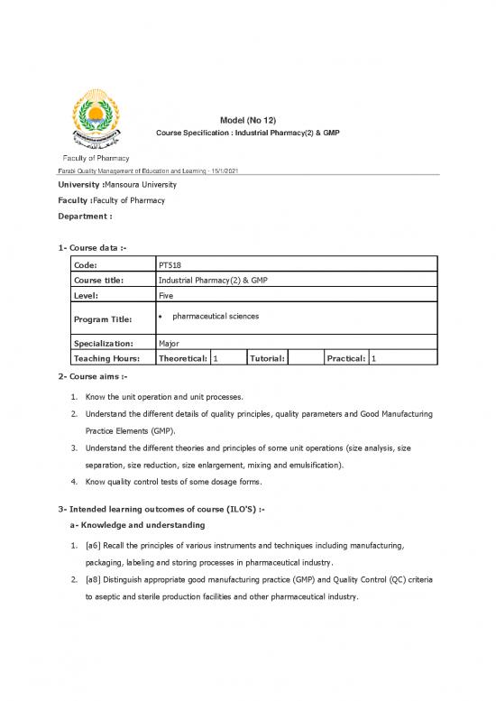 picture_Tutorial Pdf 154004 | Industrial Pharmacy2  Gmp Pt518